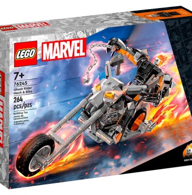 Конструктор LEGO Super Heroes 76245 "Робот и мотоцикл Призрачного Гонщика"