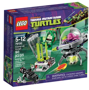 Конструктор LEGO TMNT 79100 "Побег из лаборатории Кренга"