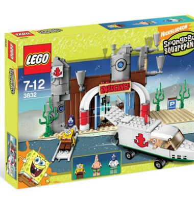 Конструктор LEGO SpongeBob 3832 "Комната скорой помощи"