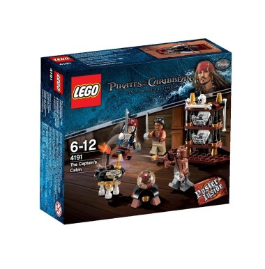 Конструктор LEGO Pirates of the Caribbean 4191 "Каюта капитана"