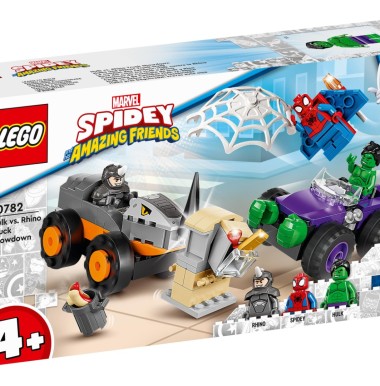Конструктор LEGO Super Heroes 10782 "Схватка Халка и Носорога на грузовиках"
